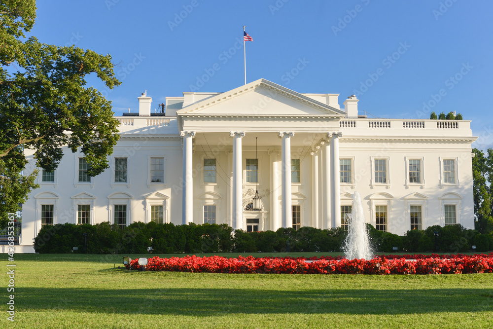 Naklejka premium White House - Washington D.C. United States of America