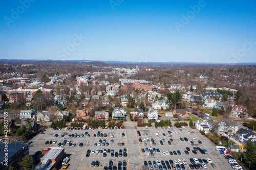 Aerial of Morristown New Jersey