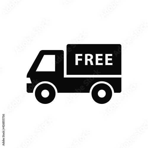 Free delivery icon