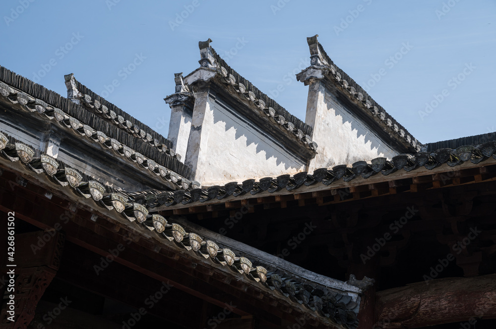 Chinese Hui style old buildings Chinese Hui style old buildings