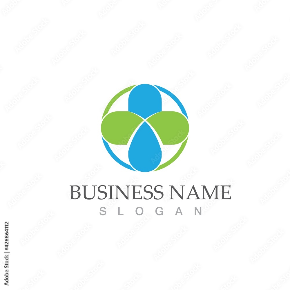 health medical logo design health medical logo design