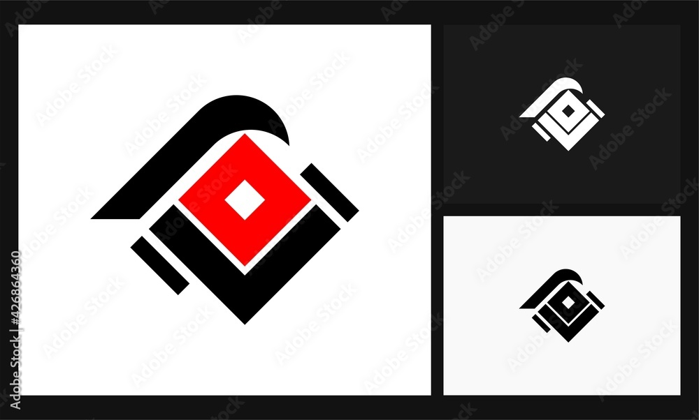 tech connection concept design square logo tech connection concept design square logo