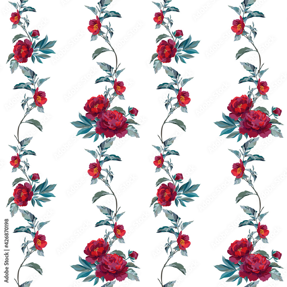 template with dark flowers template with dark flowers