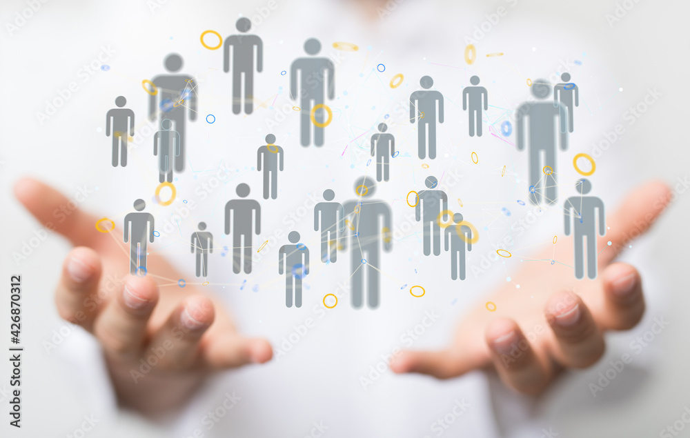 organization chart team concept networking organization chart team concept networking