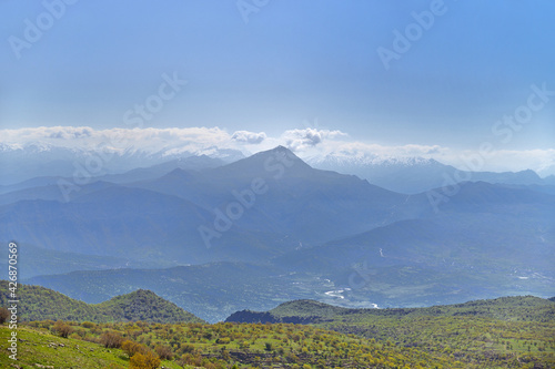 Hasan Bag Mountain in Kurdistan Region, Iraq