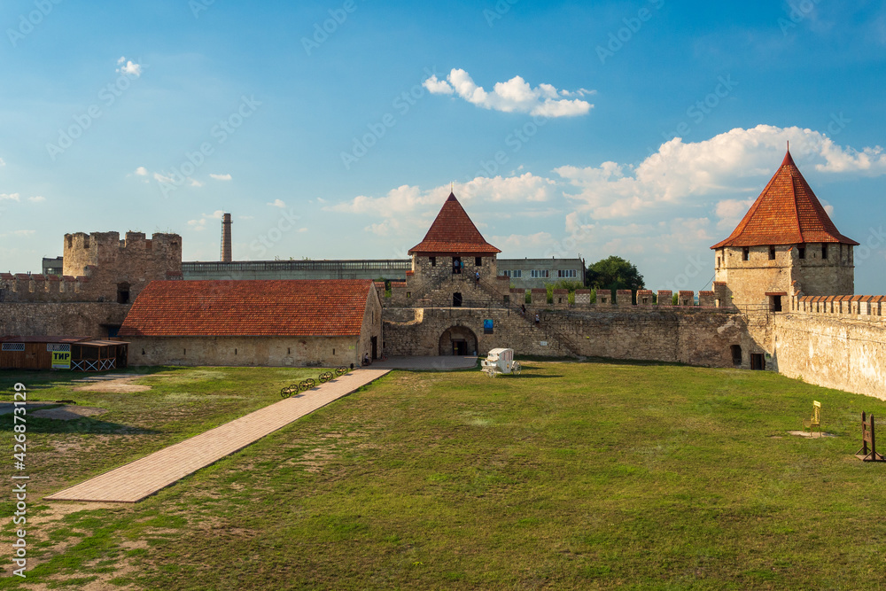 Stone fortress in Bender, Transnistria (Moldova)