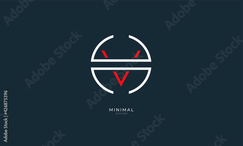 Alphabet letter icon logo HV or VH Free Download Alphabet letter icon logo HV or VH - GFXLoad