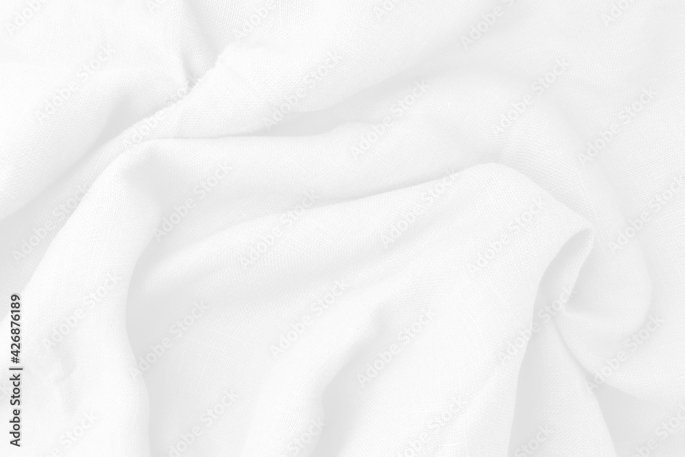 The cotton white fabric looks luxurious for the design backdrop, wallpaper. The cotton white fabric looks luxurious for the design backdrop, wallpaper.