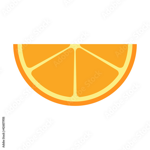 Citrus fresh icon, food fruit juice organic symbol, healty nature design vector illustration