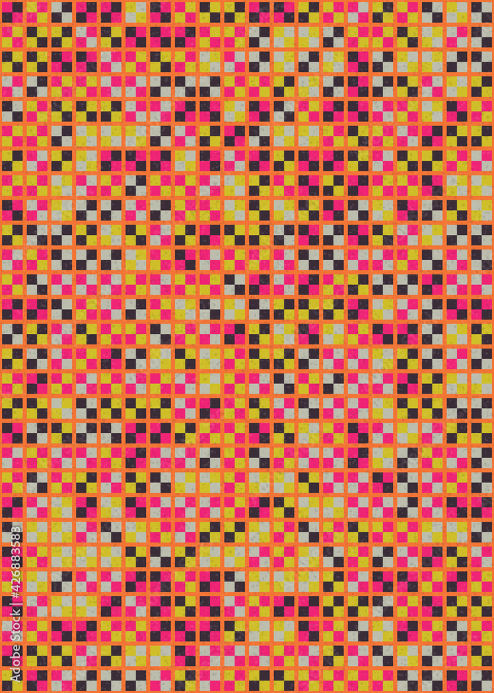 Abstract Geometric Pattern generative computational art illustration Abstract Geometric Pattern generative computational art illustration
