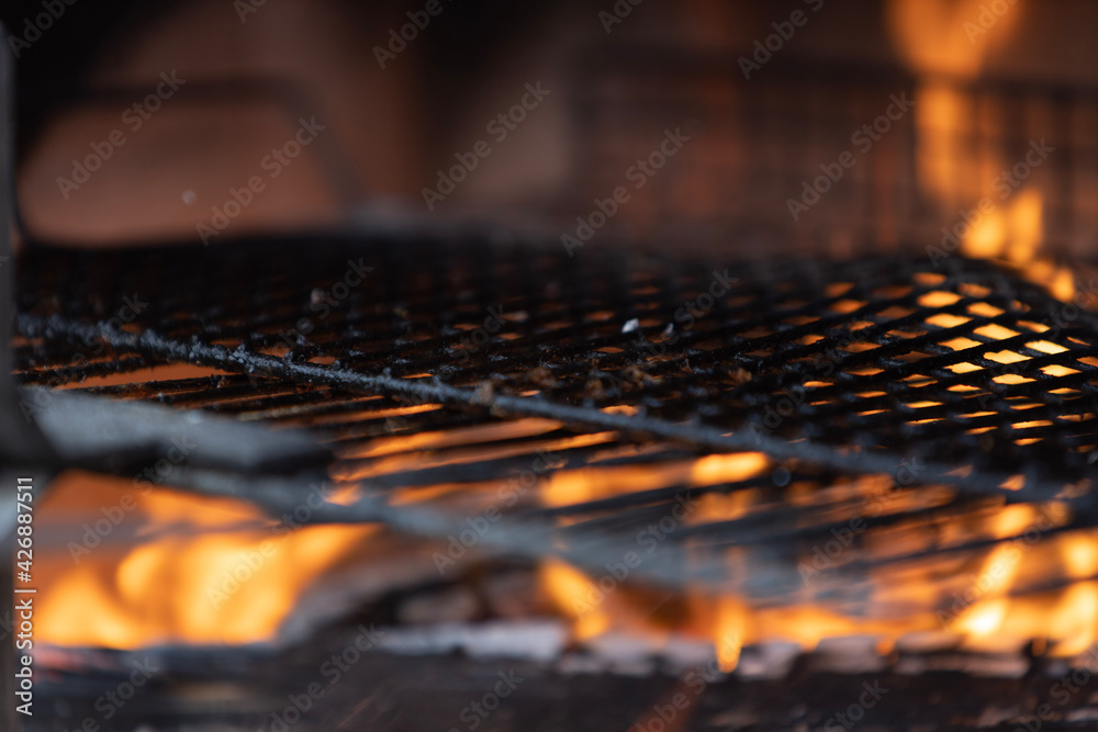 barbecue on the grill barbecue on the grill