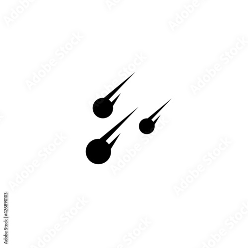 Meteor logo or icon design