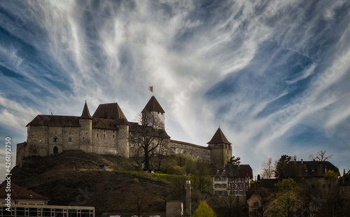 Castle in Burgdorf, Switzerland photo