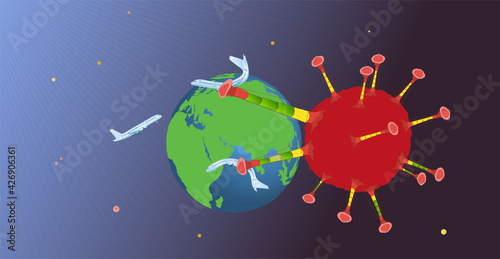 Novel coronavirus hitting hard our planet.