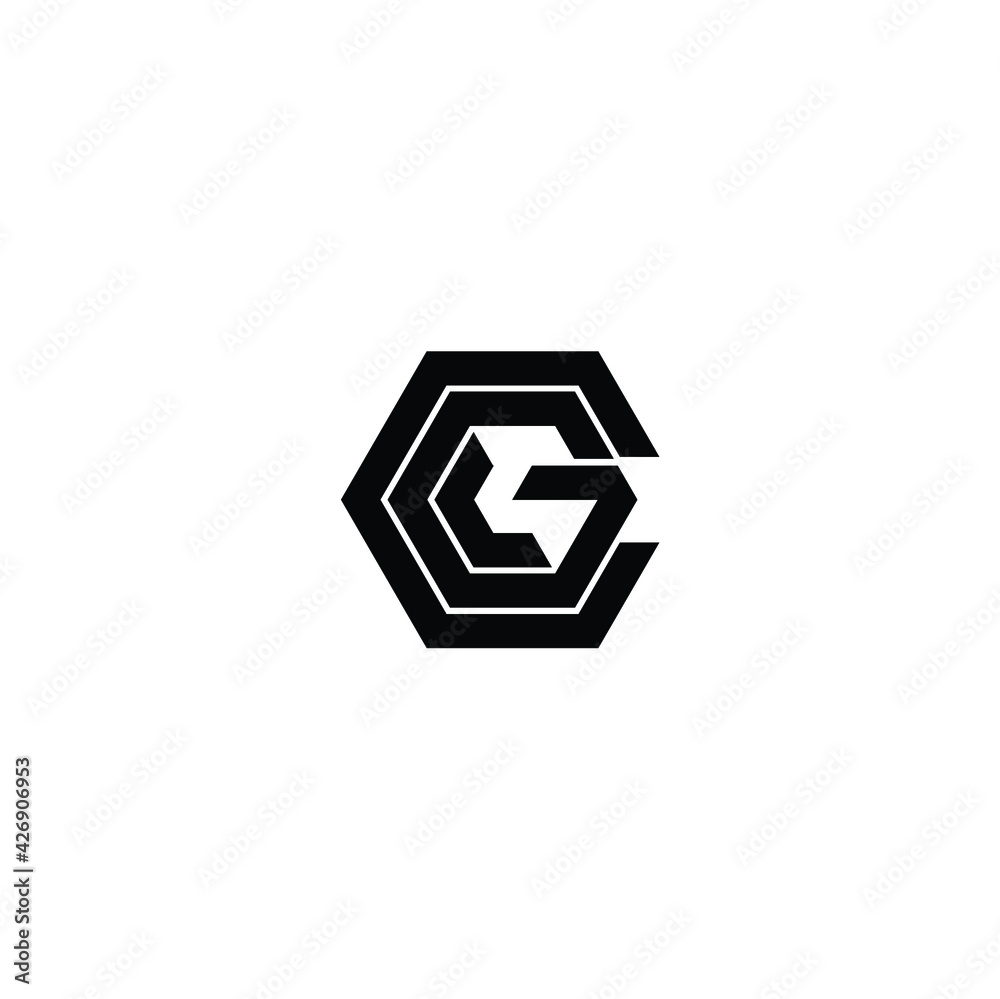CG Alphabet logo vector art CG Alphabet logo vector art