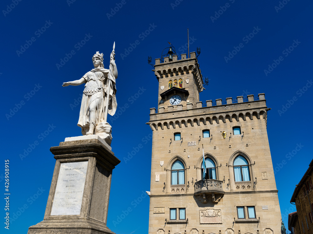 Palazzo Pubblico,  City of San Marino, Republic of San Marino