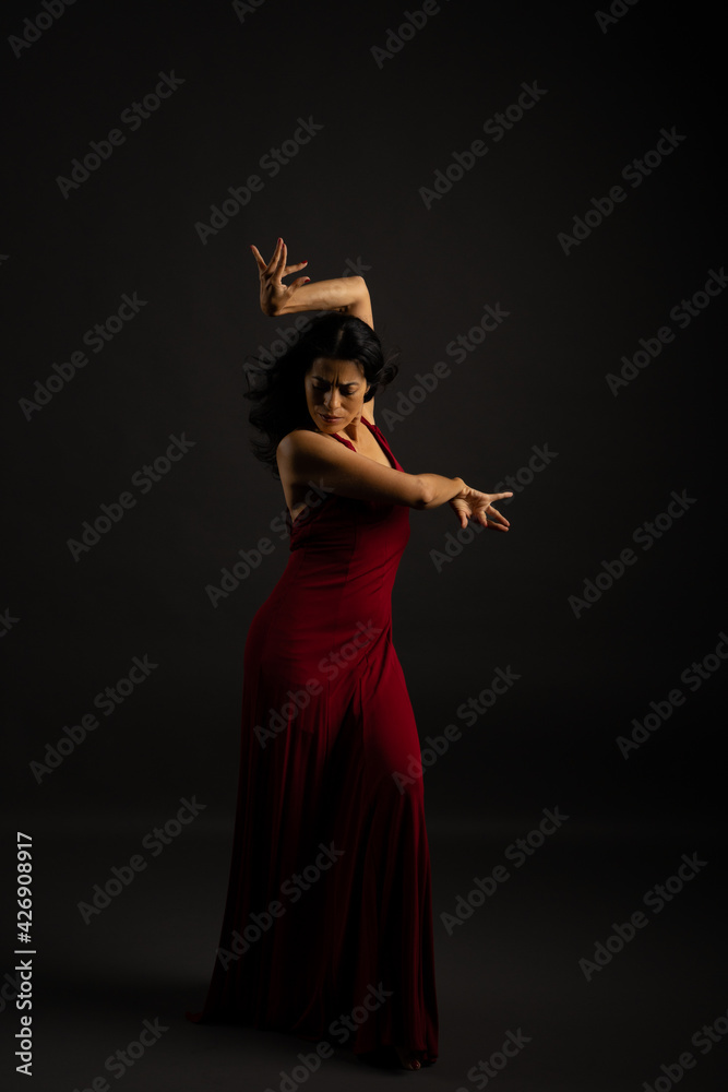 Fototapeta premium flamenco dancer dramatic dance photos