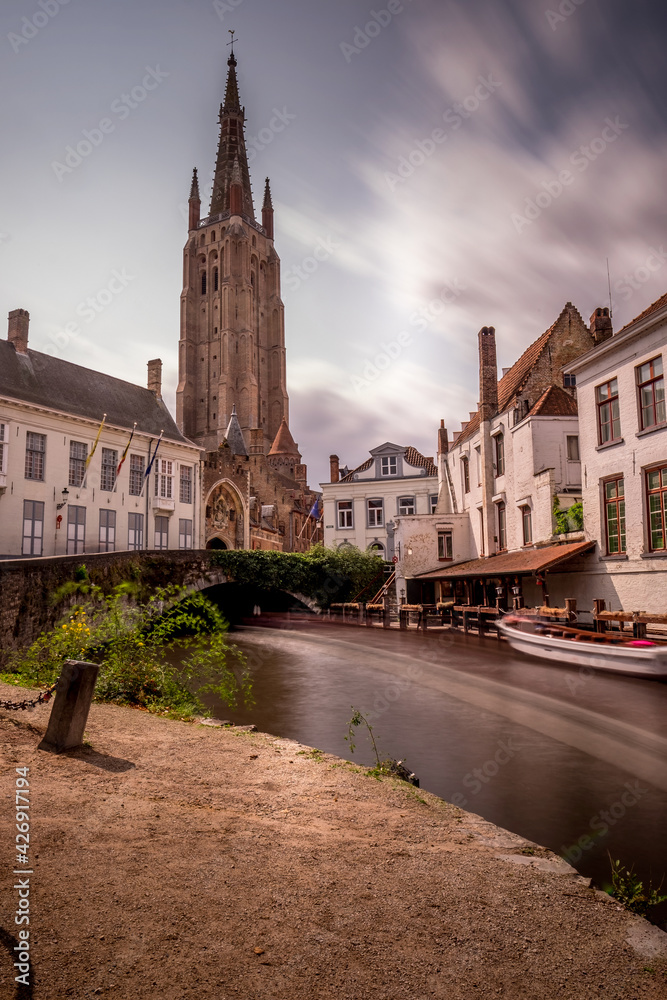 Fototapeta premium Bruges Cathedral
