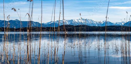 Staffelsee view to the alps