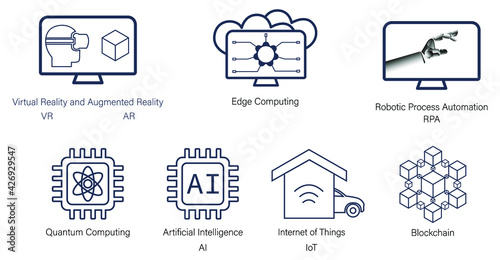 New technologies, new technologies, artificial intelligence, blockchain, augmented reality, etc. new times. Vestor