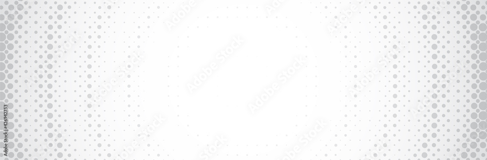 White Gray background. Halftone pattern. Dotted backdrop. Technology presentation. Vector illustration White Gray background. Halftone pattern. Dotted backdrop. Technology presentation. Vector illustration