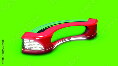 Virtual TV Studio News Desk. 3d Rendering. This background was created in high resolution with 3ds Max-Vray software. You can use it in your virtual studios.