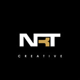 NRT Letter Initial Logo Design Template Vector Illustration