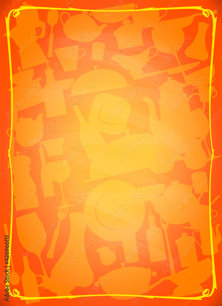 Empty space background for menu card Empty space background for menu card
