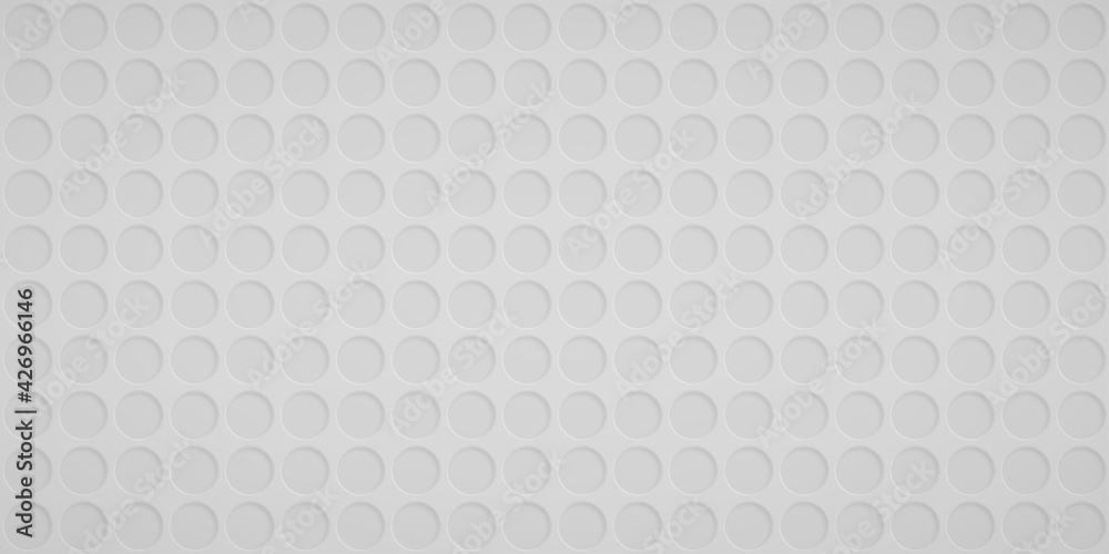 Abstract background with circle holes in white colors Abstract background with circle holes in white colors