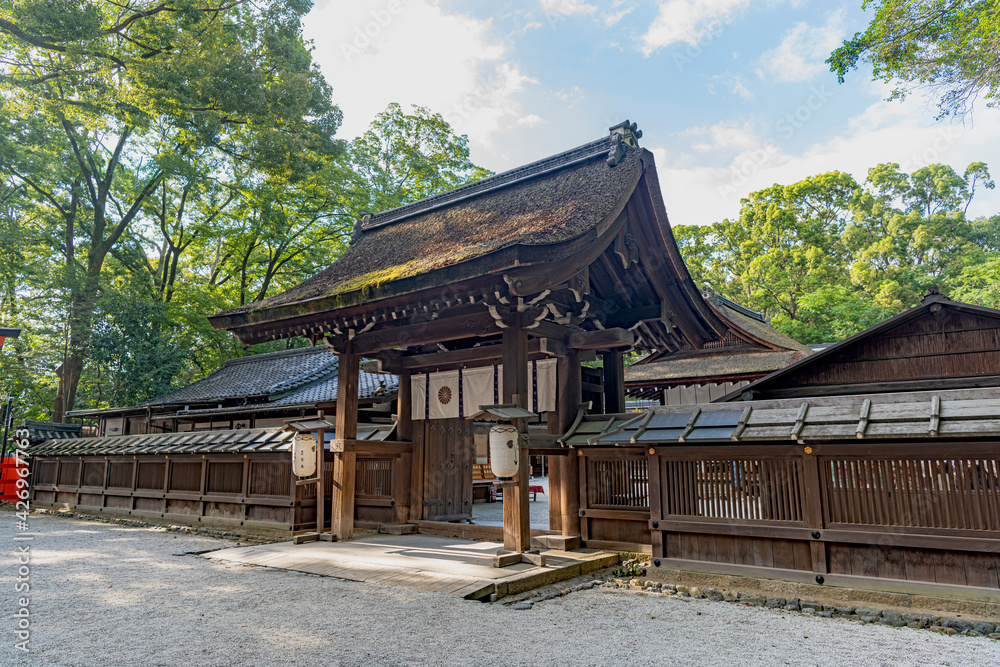 京都 下鴨神社第一摂社 河合神社