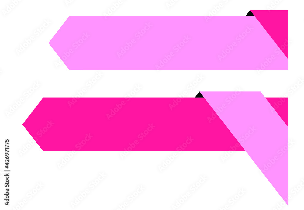pink infographic template. banner for business and marketing presentations. step or process has a text box. vector illustration. pink infographic template. banner for business and marketing presentations. step or process has a text box. vector illustration.