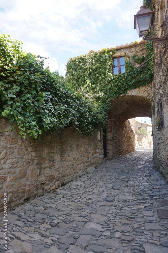 Fototapeta premium Peratallada, Gerona, Cataluña, España