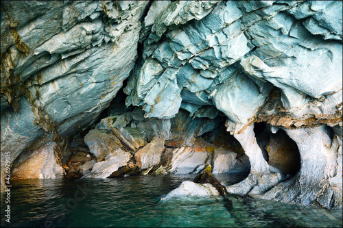 Marble Caves, Patagonia, Chile, Aysen region © Irina
