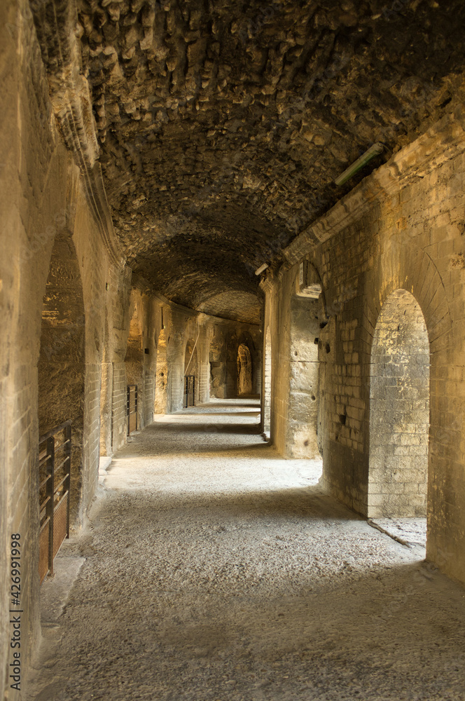Arena of Arles, Arles, Provence, France...