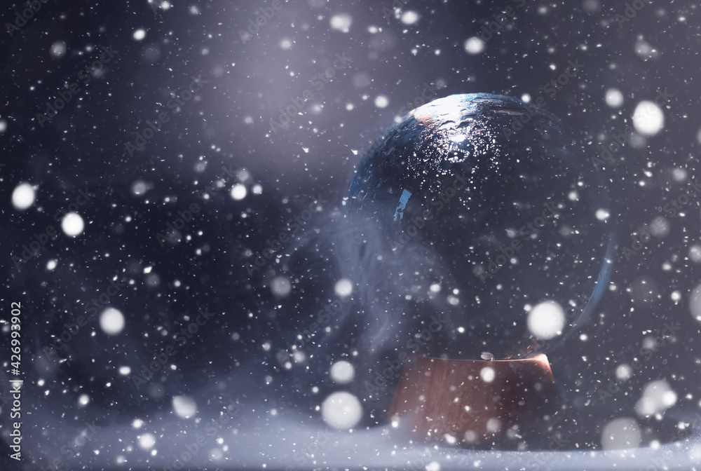 Crystal ball to predict the fate. Guessing for the future. Crystal ball to predict the fate. Guessing for the future.