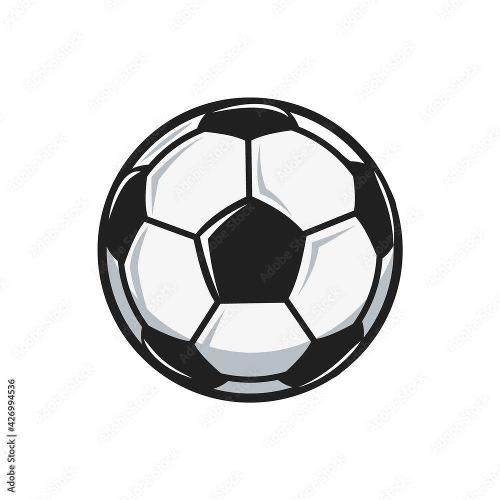 vector soccer ball for sport