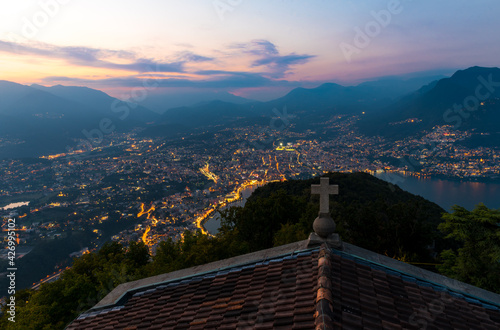 Aussicht vom Monte San Salvatore 