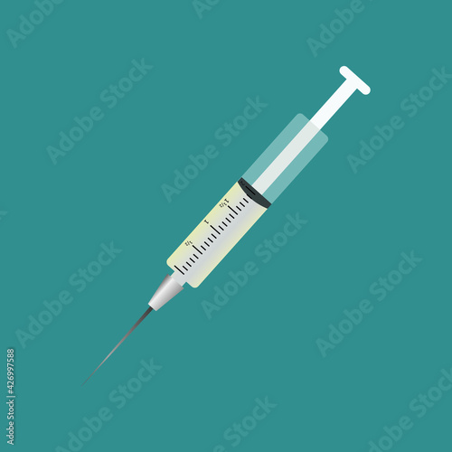 syringe with needle