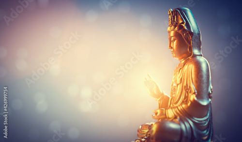 Фотография Buddha statue, zen meditation in yoga