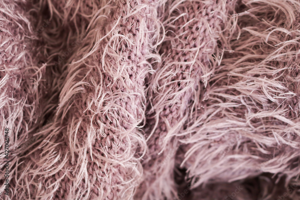 Obraz premium close up of fur