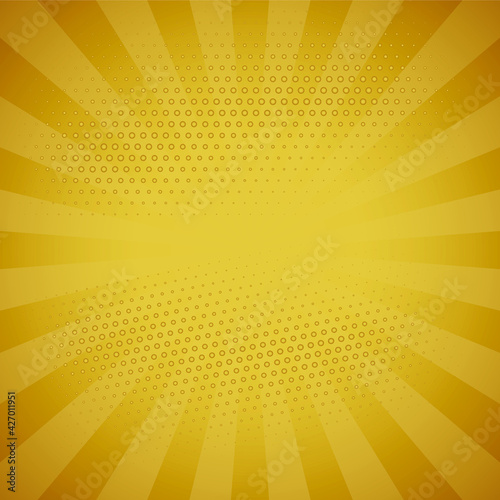 comic yellow background