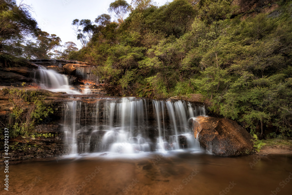 Obraz premium BM went falls wide front set