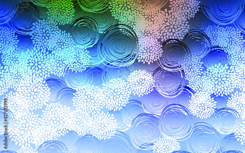 abstract blue background,Title:vector graphics for production