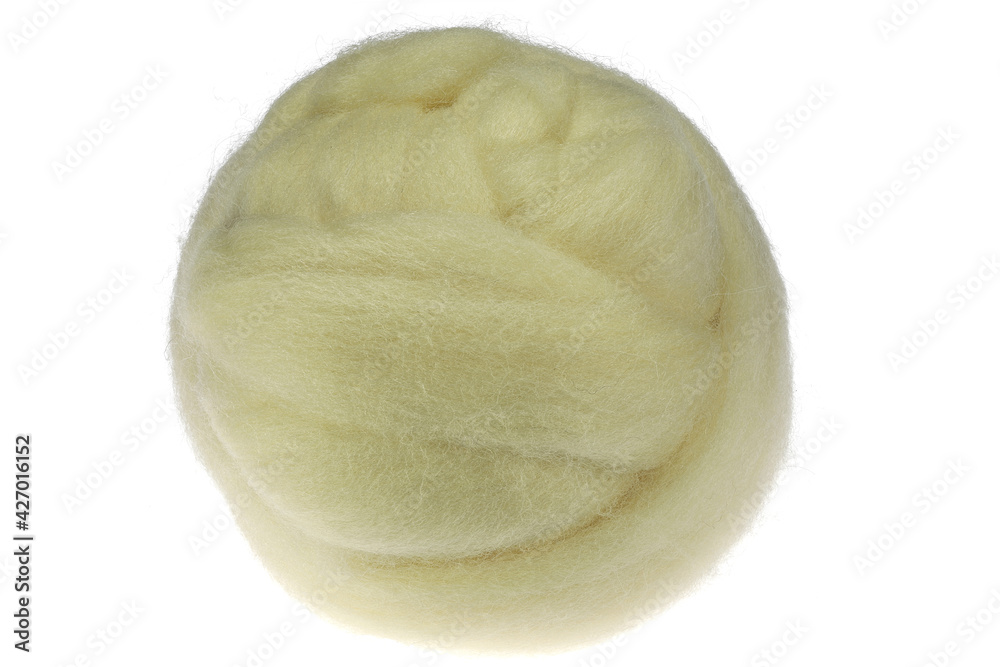 raw wool from the Dutch island of Texel isolated on white background raw wool from the Dutch island of Texel isolated on white background