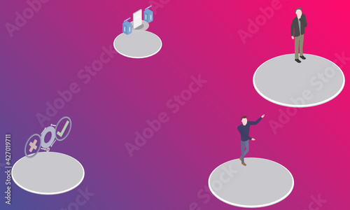 Anti-information concept on abstract design
