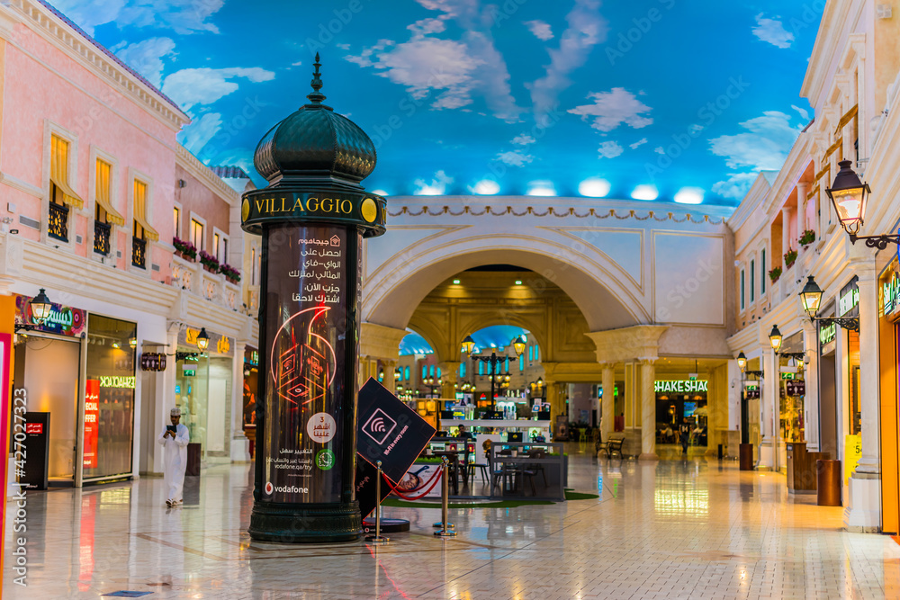 Interior Of Villaggio Mall In Doha Qatar Stock Photo Adobe Stock Interior Of Villaggio Mall In Doha Qatar Stock Photo Adobe Stock