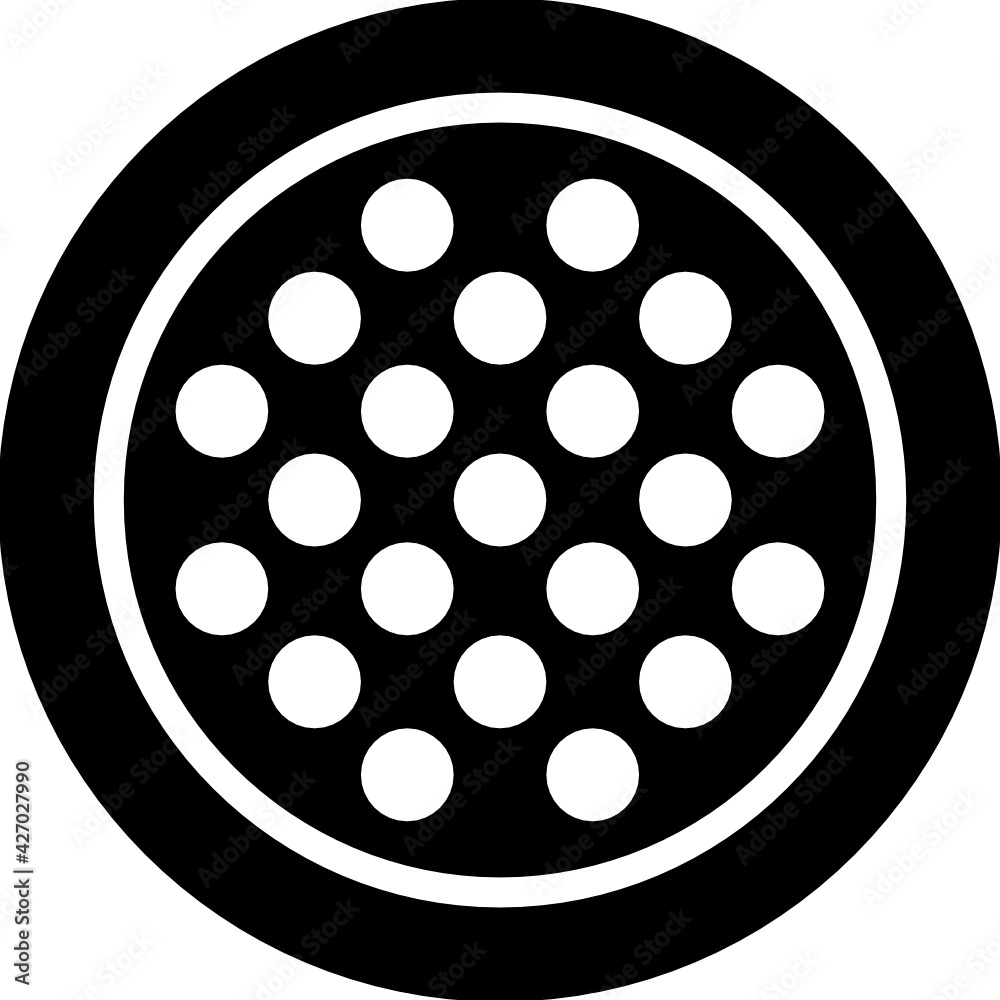 Obraz premium pizza icon vector