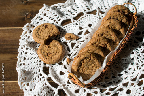 cookies on a table