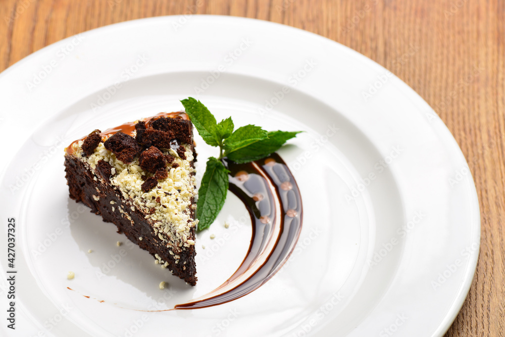 Dark chocolate cake Dark chocolate cake