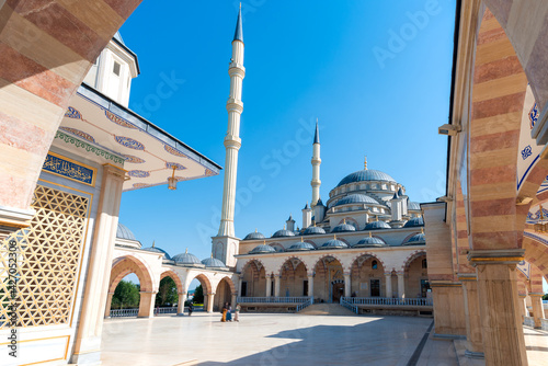 The Akhmad Kadyrov Mosque in Grozny - Chechnya, Russia photo